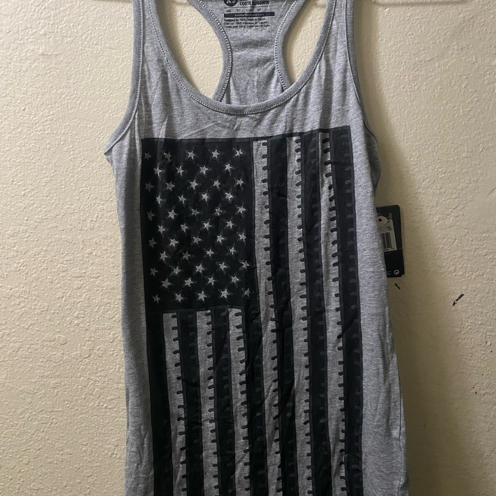 Nike Gray Flag Tank Top